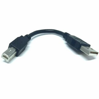 Short USB A to B